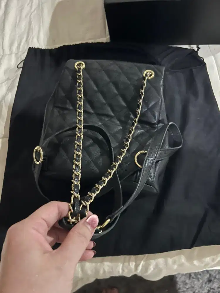 Rancel chanel uk 25 kulit jeruk