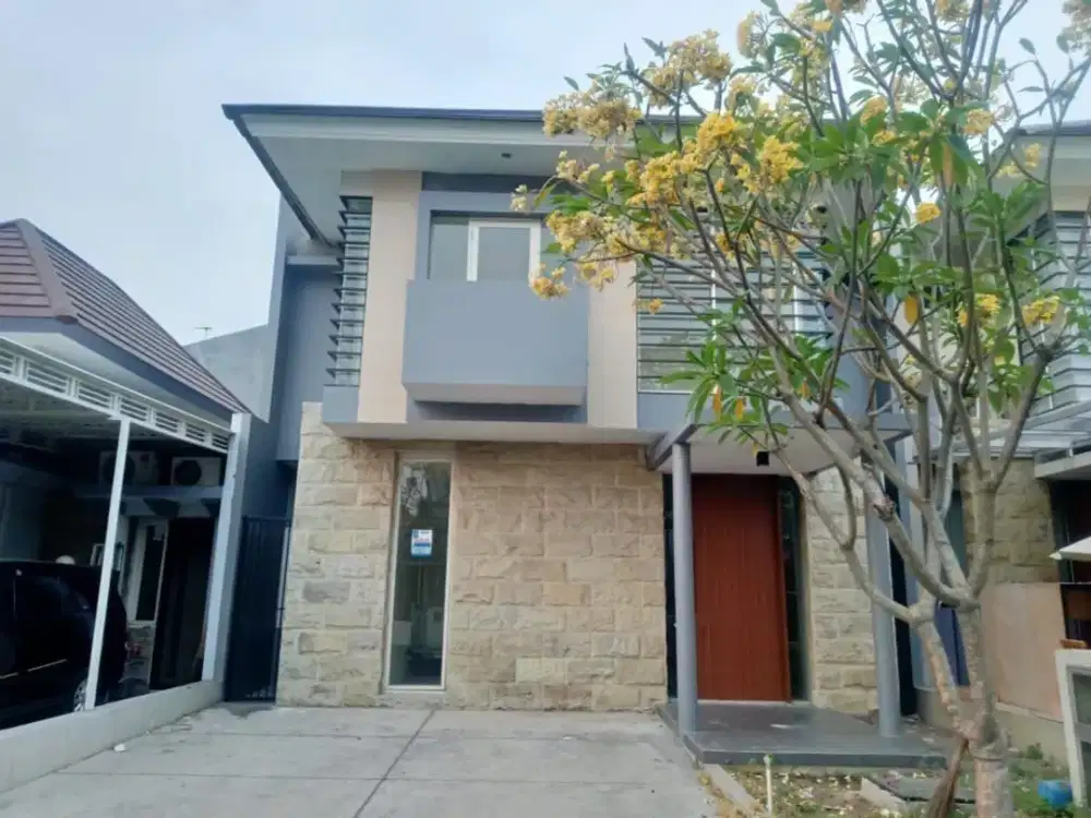 Rumah baru Citra Garden Cluster Green Hill Sidoarjo Hadap Selatan Row 2 Mobil Longgar
