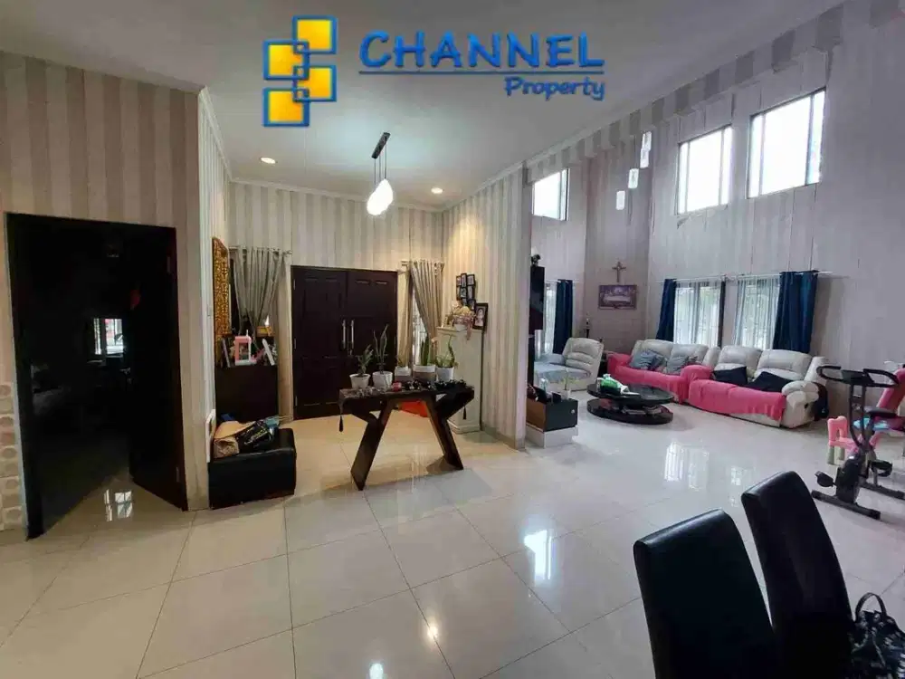 Di Jual Rumah Hoek 2 Lantai SHM Delatinos BSD, Fl