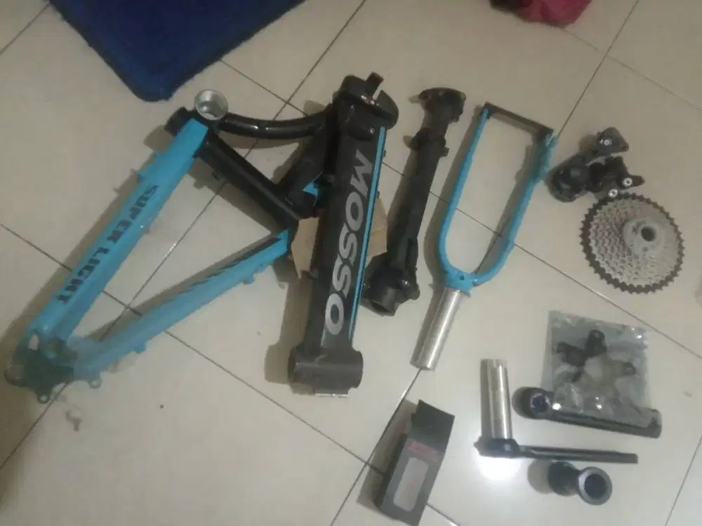 Dijual Cepat part sepeda lipat,folding bike