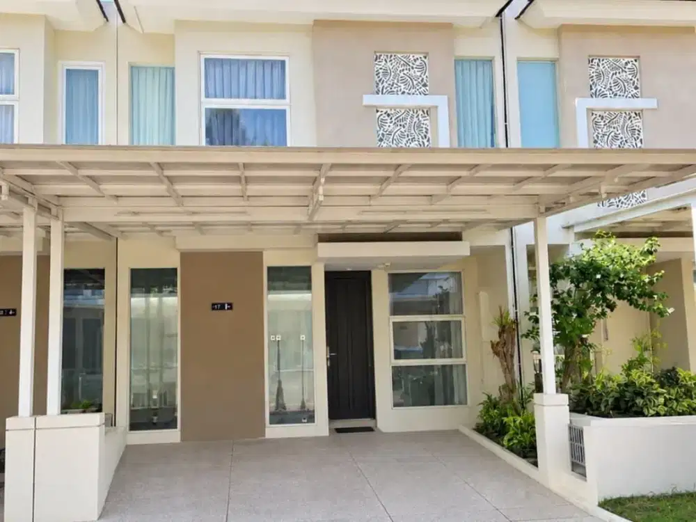 RUMAH SUVADIVA PAKUWON CITY FULL FURNISH  - Carport 2 MOBIL - AC 4 unit - TV 2 UNIT  - Mesin Cuci