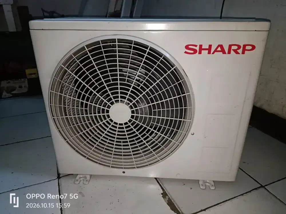 OUTDOOR AC SHARP 1 PK plus pasang