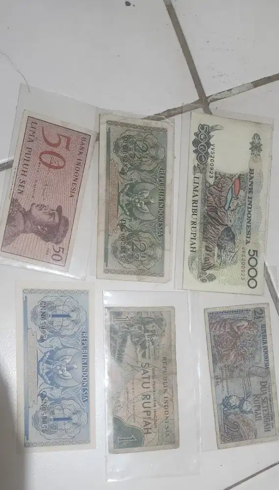 UANG KUNO KERTAS