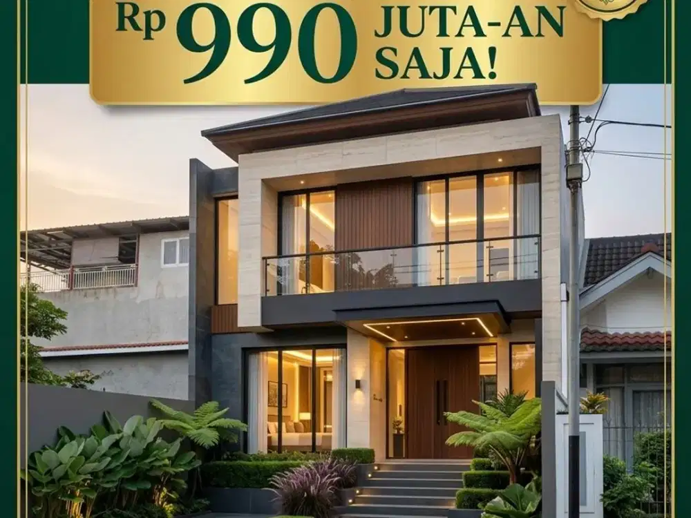 Rumah Nyaman Mandalajati 2 Lantai 900 Jt