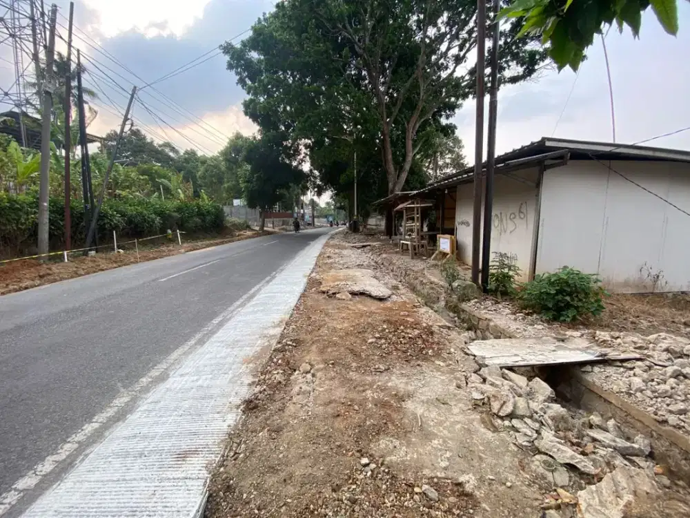 Dijual Murah Tanah Pinggir Jalan Raya Provinsi di Wanayasa Purwakarta