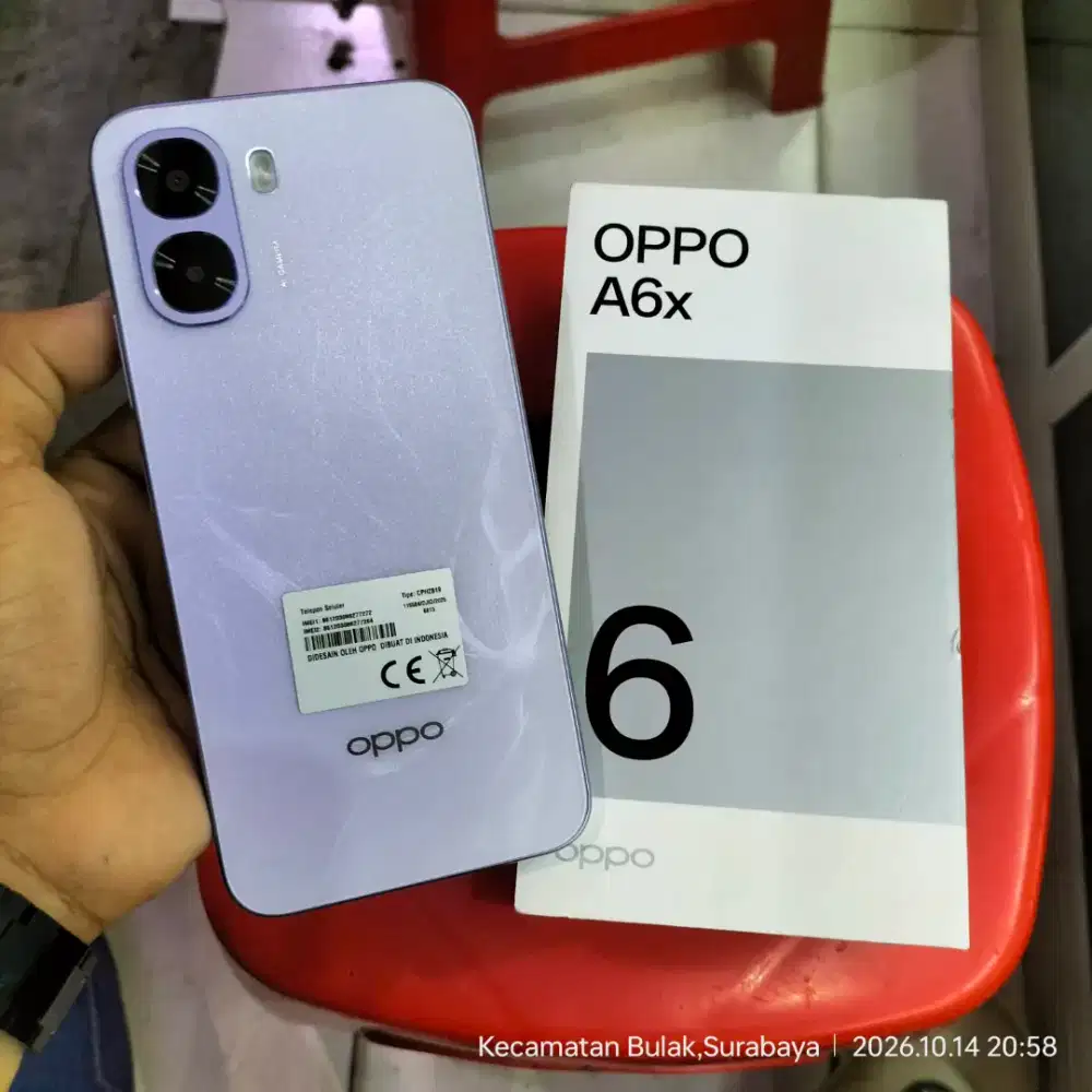 Oppo a6X 4/128gb fullset original like new