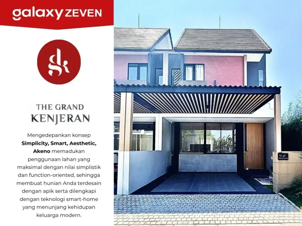 JUAL RUMAH COMPACT MINIMALIS KONSEP JEPANG HARGA 2 M-an