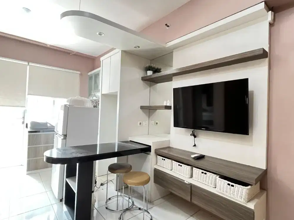 JUAL EDUCITY 2BR CORNER FULL FURNISH