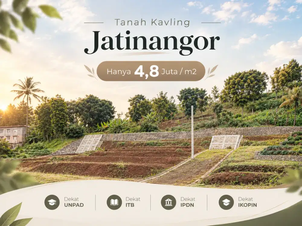 Tanah Kavling Dekat UNPAD Jatinangor - SHM