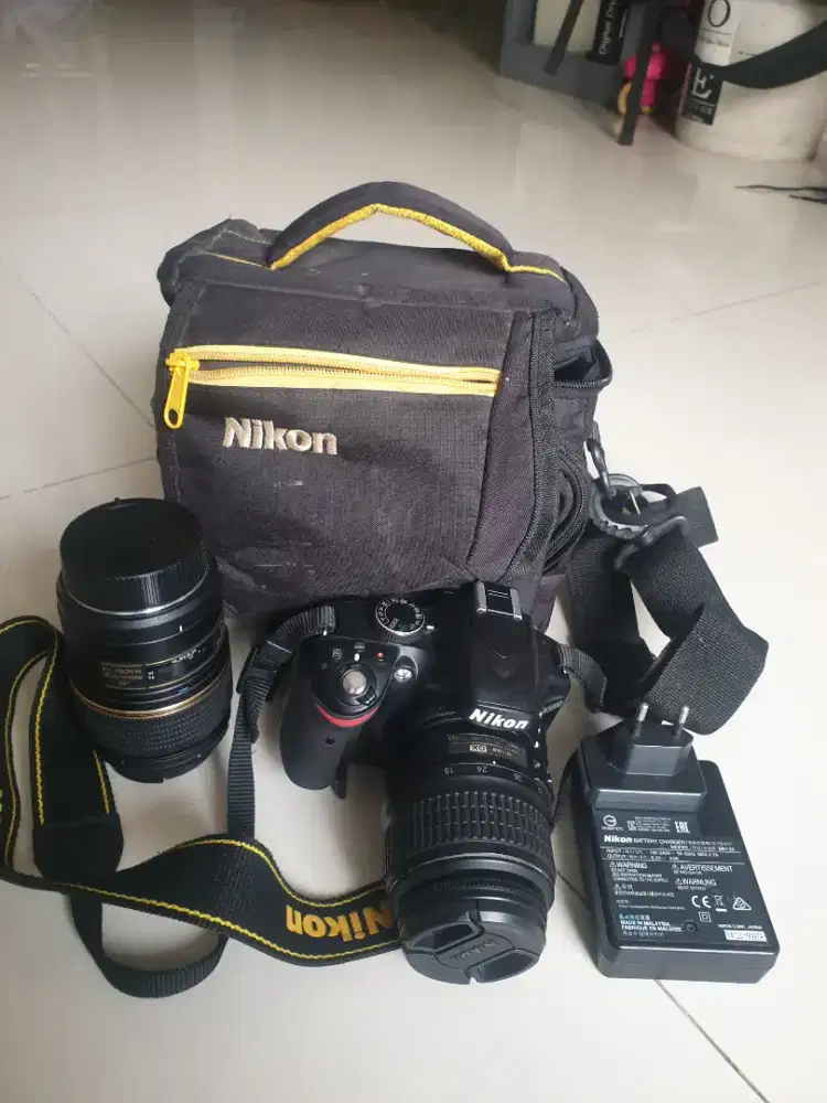 Nikon D3200 kondisi sangat mulus dan terawat