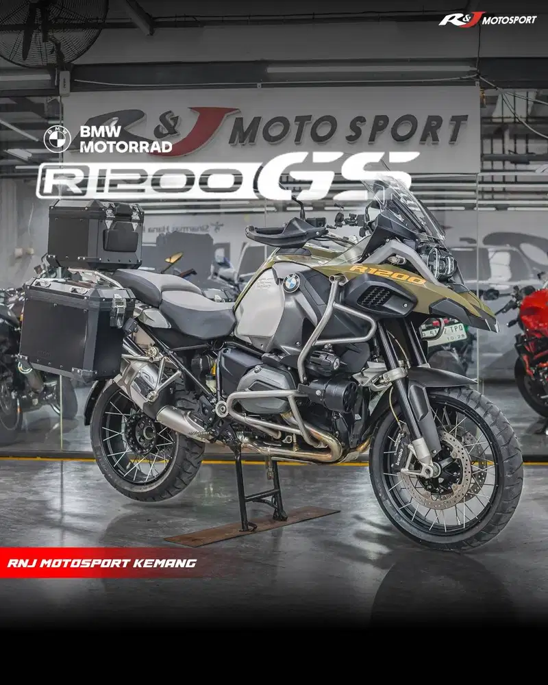 BMW GS R1200 R1250 K50 K51 NIK 2015 Original Odo 7.000 an
