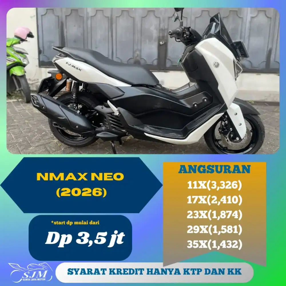 YAMAHA NMAX NEO 2026 MESIN HALUS