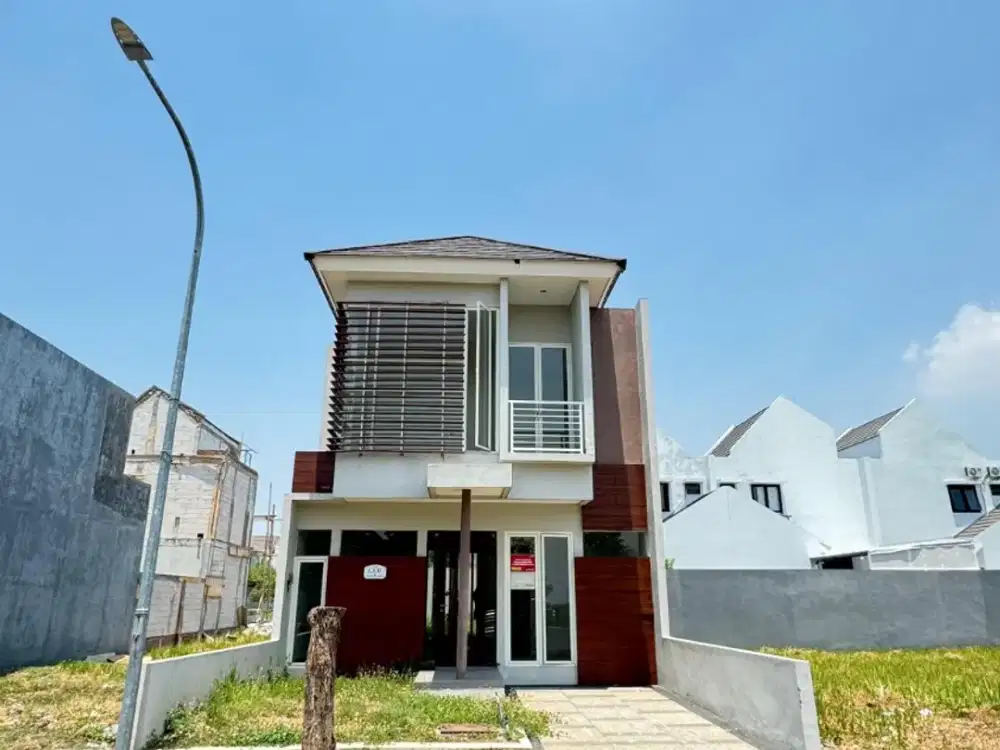 Di Jual Via Lelang Rumah 2 Lantai Safira Juanda Resort Cluster Pravda