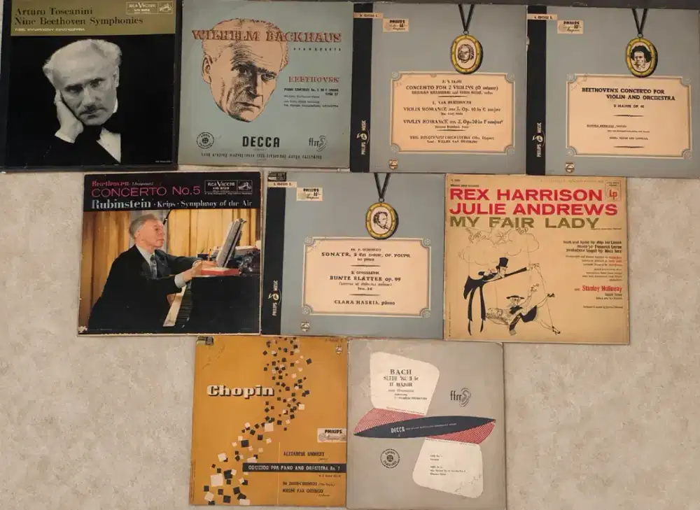 Vinyl Piringan Hitam Vintage Beethoven DLL