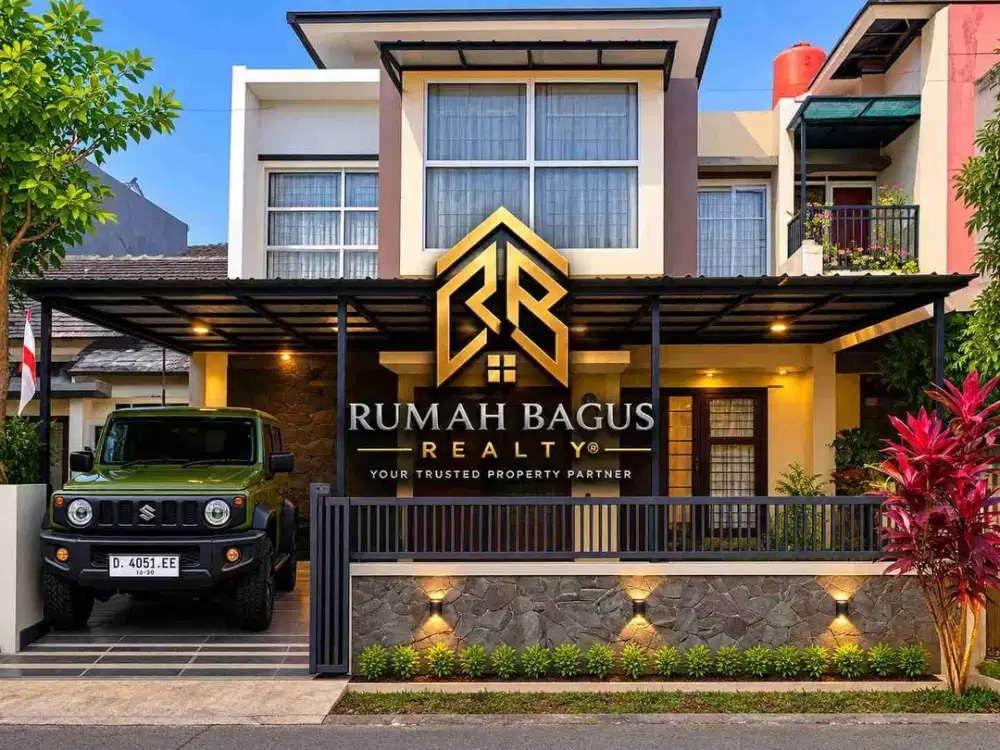 Dijual Cepat Rumah Mewah 2 Lantai Dekat Griya Arcamanik Area Cisaranteun Antapani Bandung