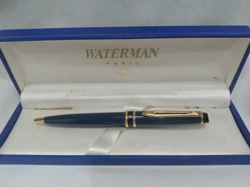 Waterman Ideal Blue Gold ballpoint pen