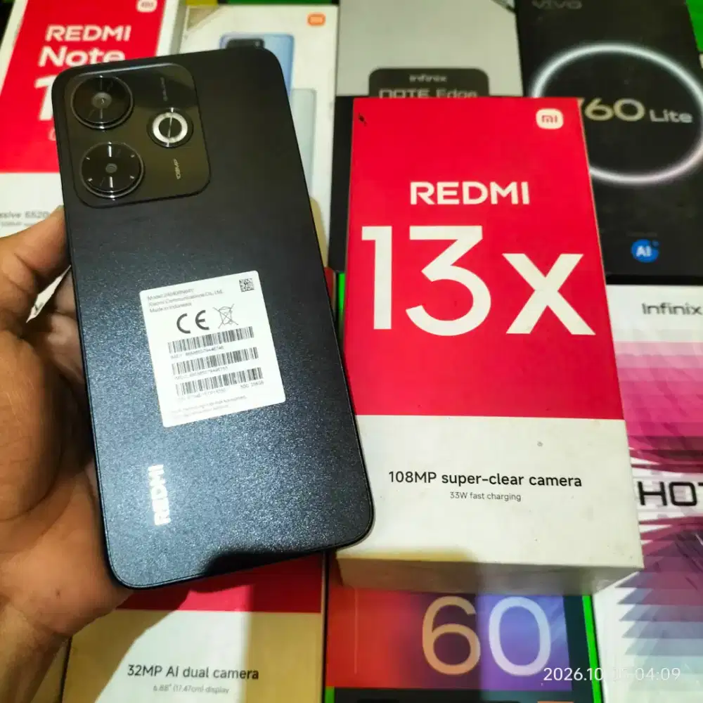 Redmi 13X 8/256gb fullset original mulus