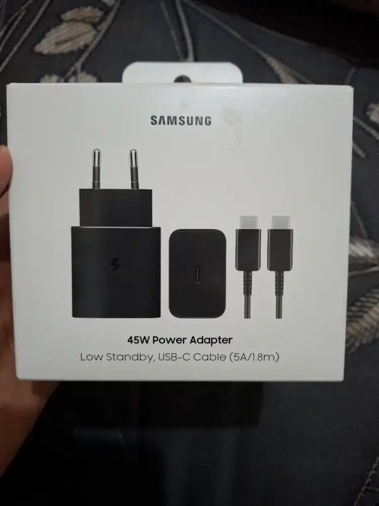 Charger Samsung 45watt low standby original 100% SEIN