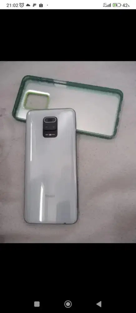 Redmi note 9 pro 8+8 128 hp dus saja game libass kamera depan belakan