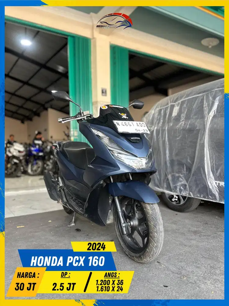 HONDA PCX 160 2024 SIAP ANGKUT MASZEHH HIKMAH MOTOR KEPUH