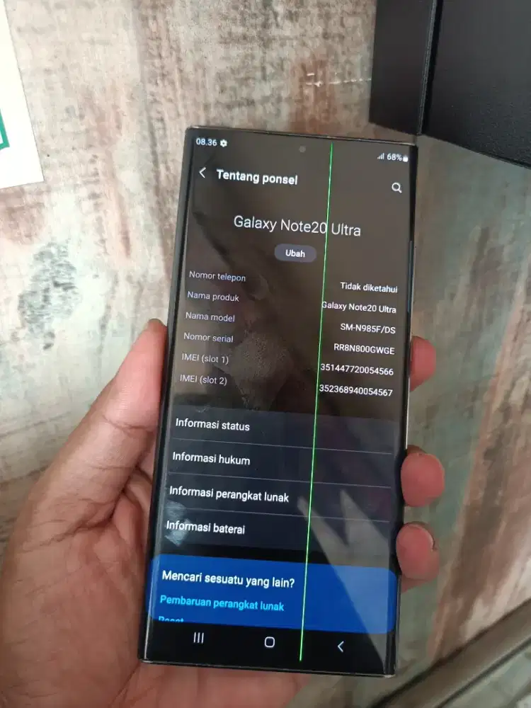 Samsung note 20 ultra 8/256 unit only