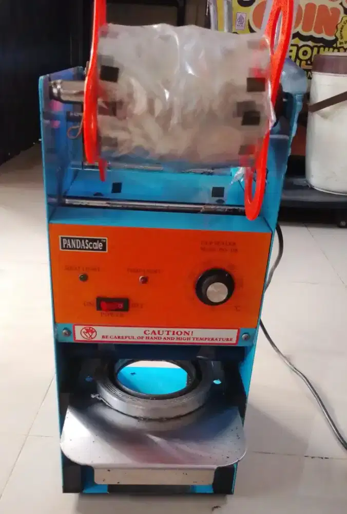 Jual Cepat Mesin Cup Sealer Press Gelas Plastik Bekas