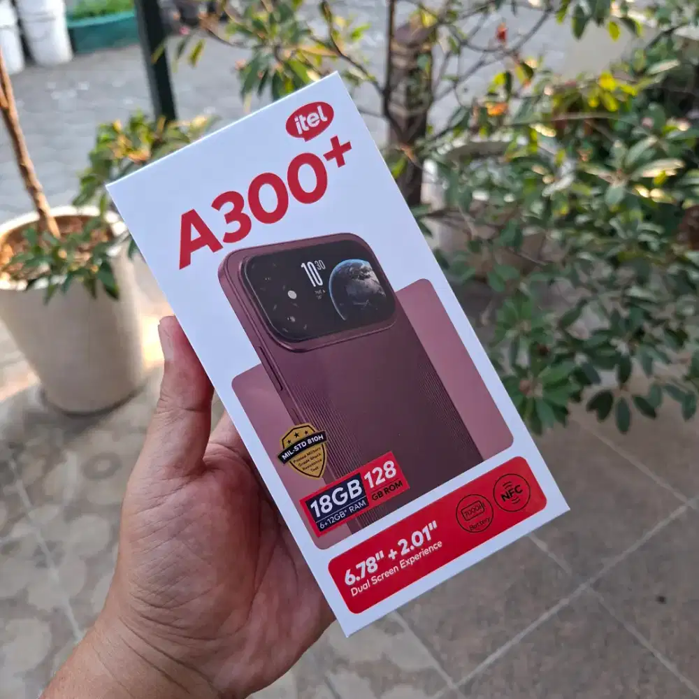 Itel A300+ 6/128GB - Baru Garansi Resmi