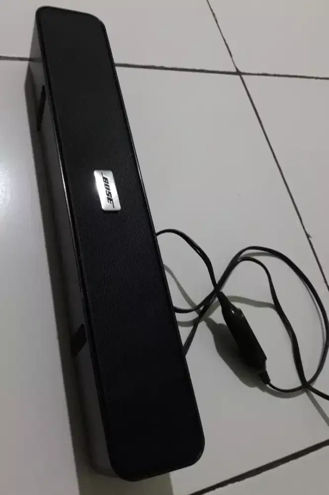 Speaker aktif soundbar bose bisa konek ke tv hp laptop ori normal