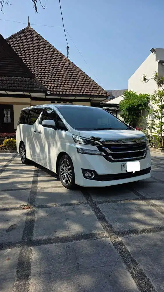 Toyota Vellfire 2015 Bensin