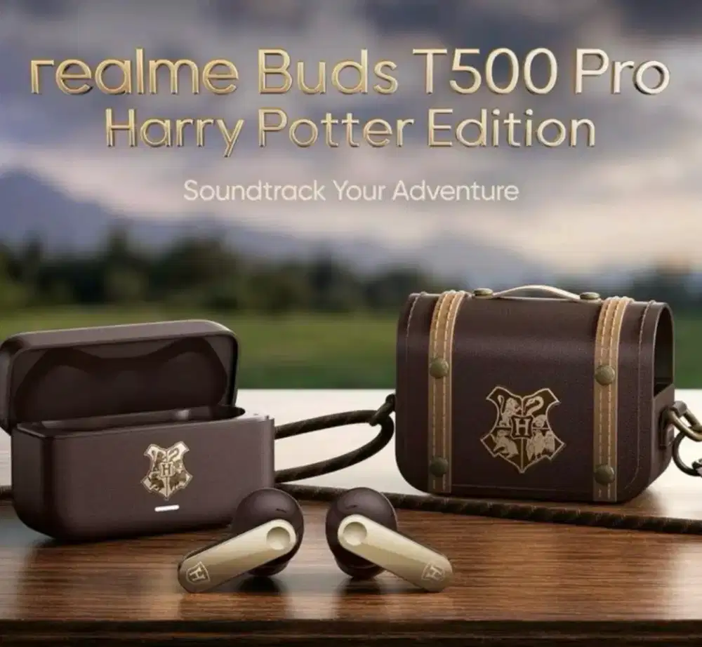 realme T500 Pro Harry Potter warna brown