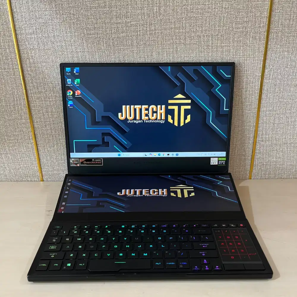 LAPTOP GAMING ASUS ROG ZEPHYRUS DUO 15 SE GX551Q SLIM RYZEN 9(5000Seri