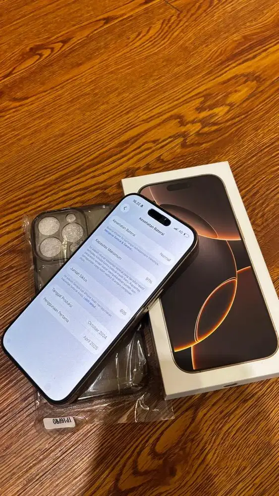 Jual Cepat Iphone 16pro 128gb desert titanium