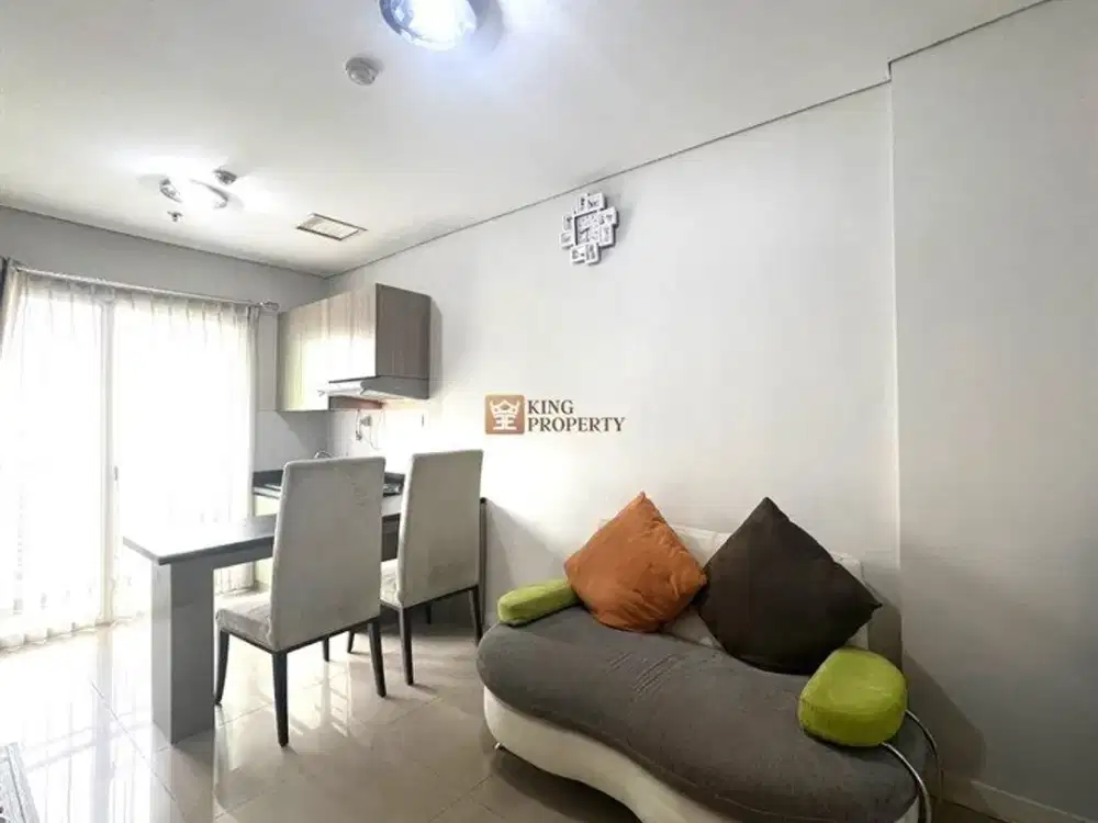 Disewakan Apartemen Madison Park Jakarta Barat 2BR Luas 49m²  Siap Huni Full Furnished Dekat Mall Central Park & Central Park 2, Podomoro City