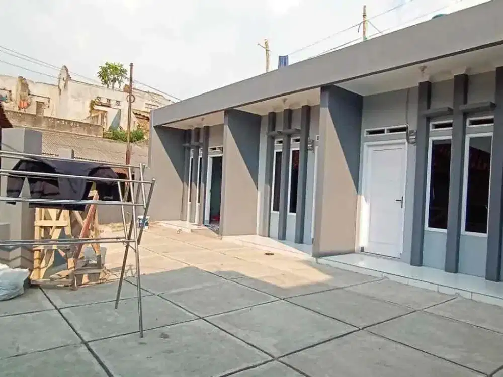 dijual kontrakan 5 pintu aktif + toko jalan kopo SHM