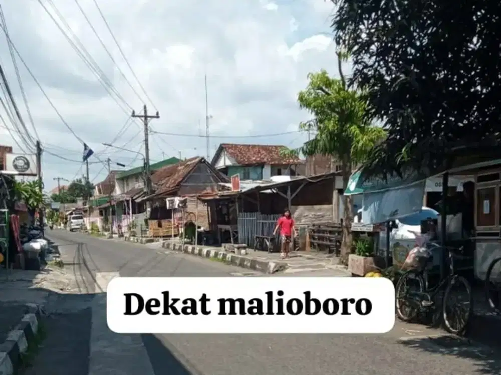 Dijual tanah strategis dekat banyak kampus dan fasum di Tengah kota Yogya, Lt 1354m2