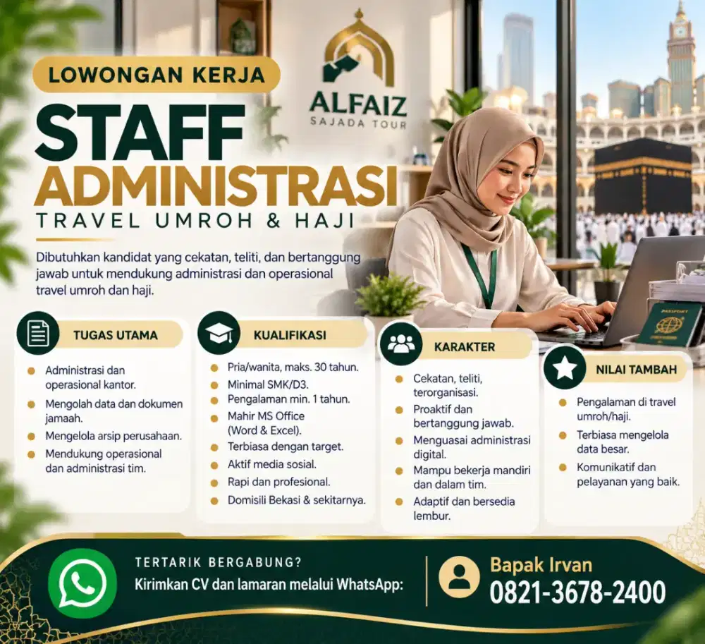 Lowongan Kerja Administrasi