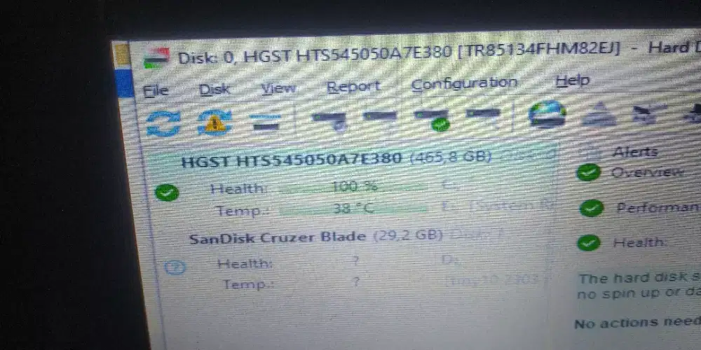 Harddisk Laptop 500GB Merk HGST Lulus Test  Sentinel