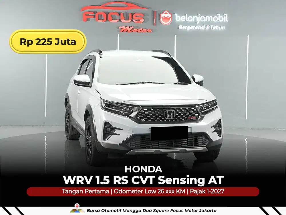 [ GARANSI 5THN LOW KM ] Honda WR-V WRV WR V RS Sensing 2022/2023/2024