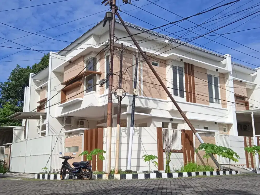 Rumah RUNGKUT ASRI Minimalis Modern Hook Pojok Dkt Mapan Purimas MERR Ubaya UPN McD SHM Bonus 4 AC