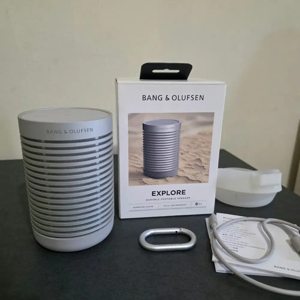 B&O BEOSOUND EXPLORE ORIGINAL FULLSET LIKE NEW bang & olufsen speaker