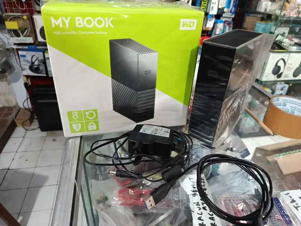 WD My Book 8TB HDD External 3.5 isi anime