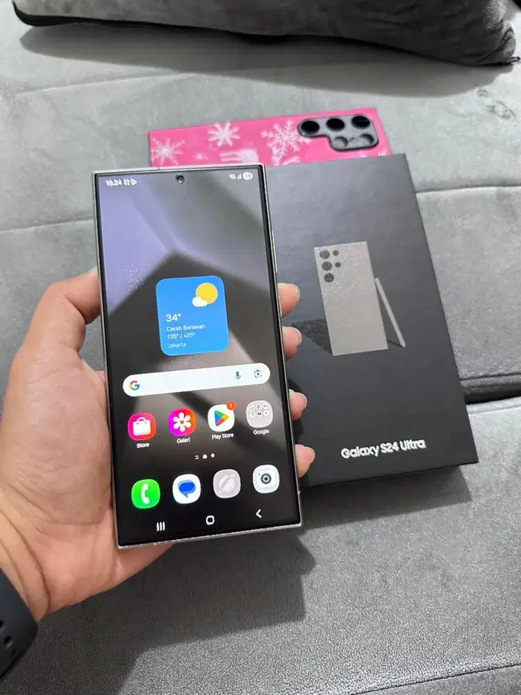 SAMSUNG S24 ULTRA RAM 12/512 GB FULLSET RESMI SEIN