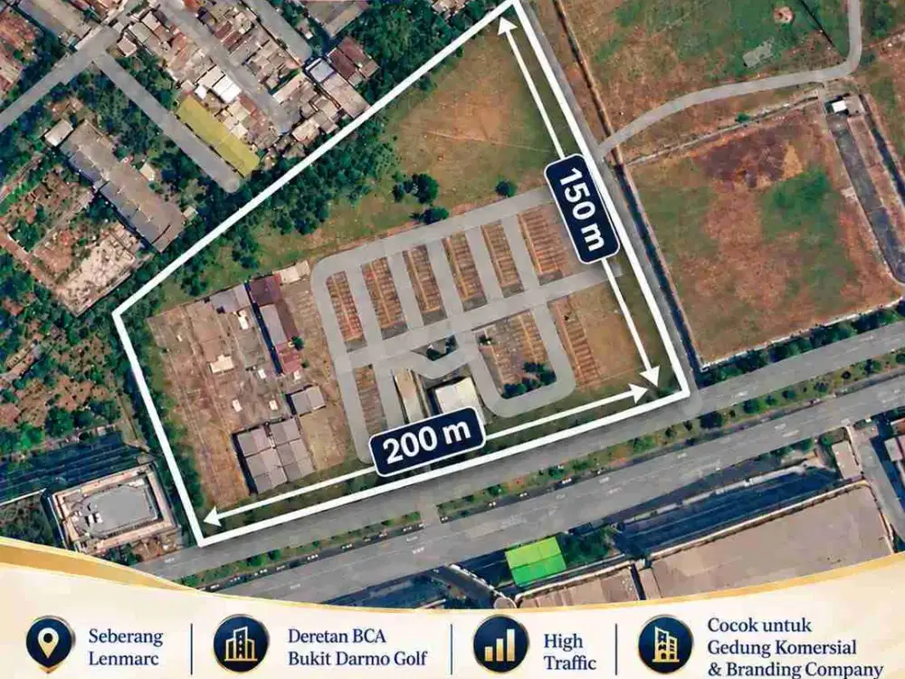 Di Jual Tanah Strategis Di Jl. Mayjend Jonosewojo Surabaya Barat