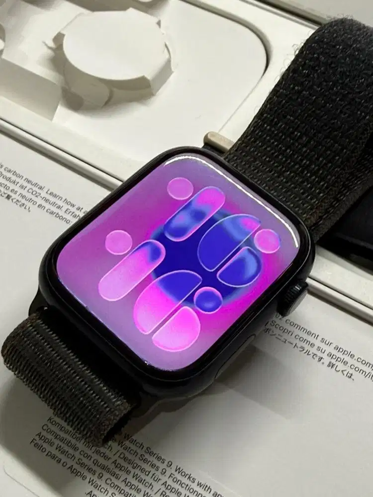 Apple Watch Series 9 45mm GPS Black Fullset Original