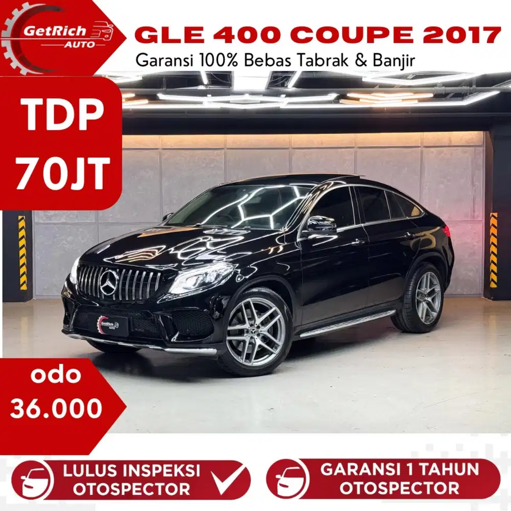 Low odo 30Rb Mercedes benz GLE 400 Coupe 2017