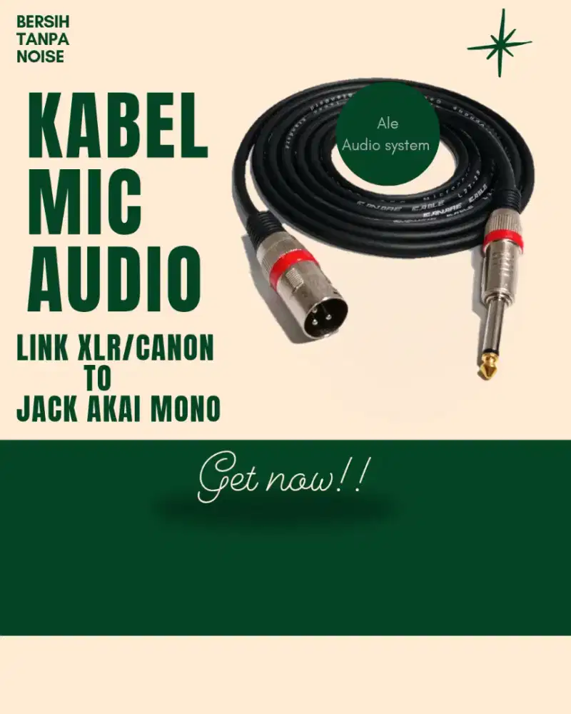 Jual speaker dan kabel audio