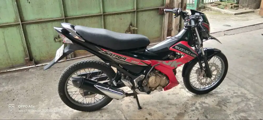 Dijual kereta satria FU tahun 2015