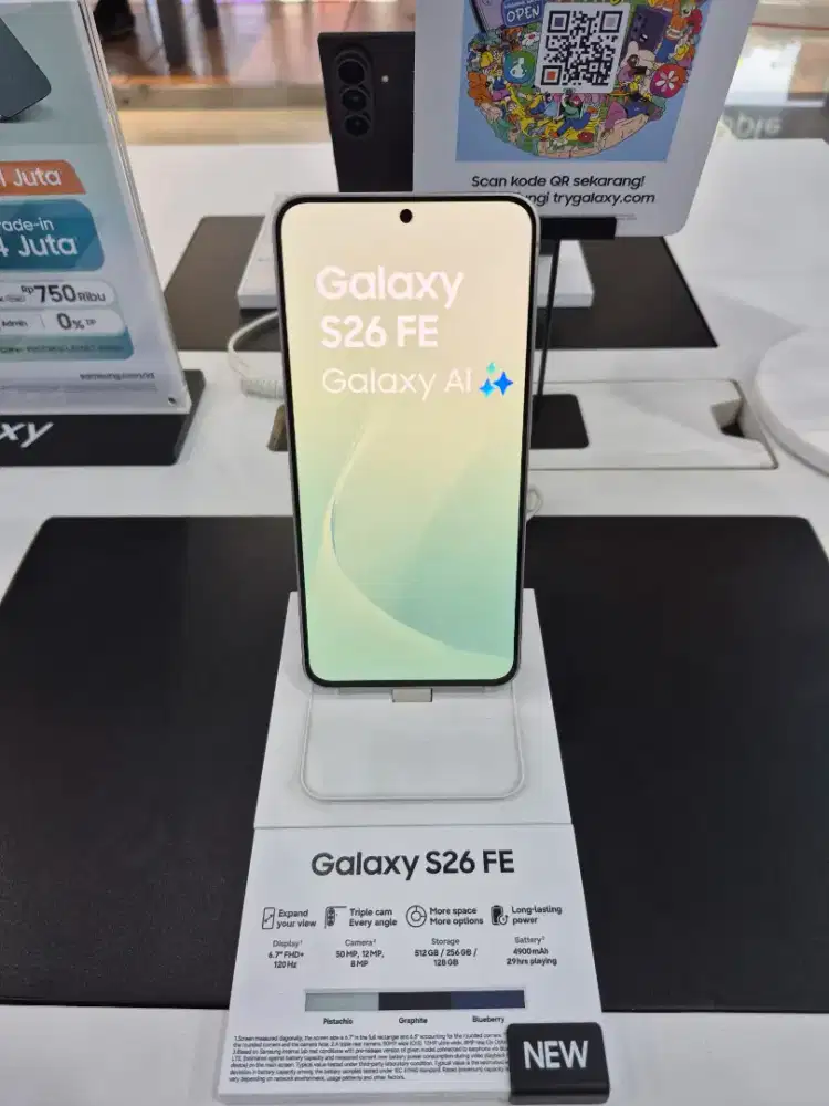PROMO NEW LAUNCH: Samsung Galaxy S26 FE - Cb Jt & Promo Cicilan 0%