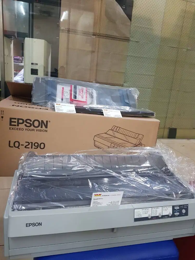 printer epson lq 2190 dotmatrix garansi 1 tahun like new fullset