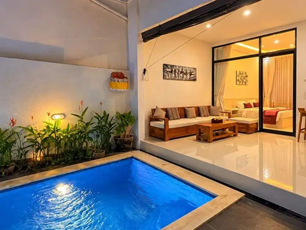 [AMR-044.CTH]  Modern Tropical Cozy 2BR Villa for Monthly & Yearly Rent in Ubud